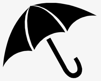 Black Umbrella Clipart, HD Png Download, Transparent PNG