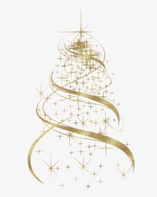 Transparent Gold Christmas Bow Clipart - Christmas Tree Design Transparent, HD Png Download, Transparent PNG