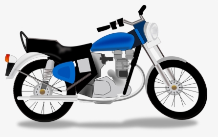 Sepeda Motor, Sepeda, Transportasi, Kendaraan, Roda - Motorcycle Clipart, HD Png Download, Transparent PNG