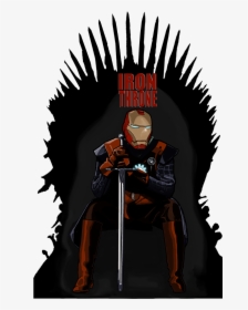 Game Of Thrones Chair Png Picture - House Stark Iron Man, Transparent Png, Transparent PNG