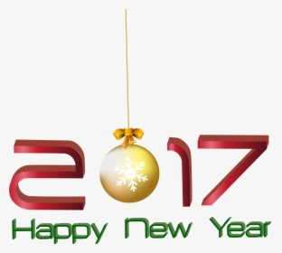 2017 Happy New Year Transparent Png Clip Art Image - Fête De La Musique, Png Download, Transparent PNG