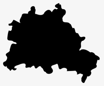Berlin, Map, Geography, City - Berlin Map Vector, HD Png Download, Transparent PNG