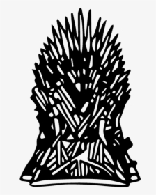 As Soldiers Of The Night Watch You Got A Raven Message - Game Of Thrones Iron Throne Drawing, HD Png Download, Transparent PNG