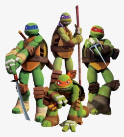 Leonardo Michelangelo Donatello Raphael Teenage Mutant - Ninja Turtles Png, Transparent Png, Transparent PNG