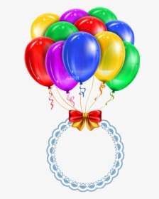 #birthday #globos #balloons #colours #happy #amor #feliz - Transparent Transparent Background Balloon Png, Png Download, Transparent PNG