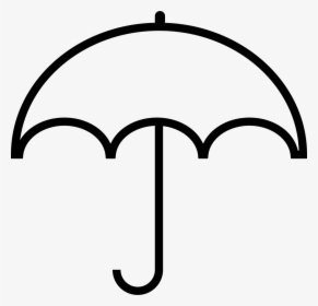 Transparent Umbrella Png - White Umbrella Vector Png, Png Download, Transparent PNG
