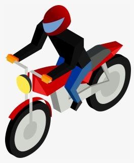 Motor, Motor Vehicle, Motorcycle, Sports Car - Motorcycle Driver Clipart, HD Png Download, Transparent PNG