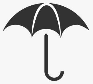 Monochrome - Free Png White Umbrella, Transparent Png, Transparent PNG