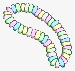 Transparent Jewelry Icon Png - Candy Necklace Clipart, Png Download, Transparent PNG