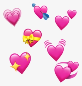 Transparent In Love Emoji Png - Ios Transparent Background Heart Emojis Png, Png Download, Transparent PNG