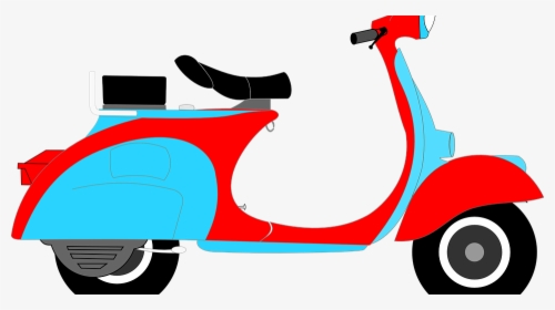 Scooter Clipart, HD Png Download, Transparent PNG