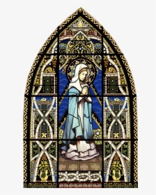Of Stained Glass Window Vector Church The Clipart - Byzantine Stained Glass Windows Church, HD Png Download, Transparent PNG