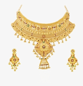 Jewel Set Png Clipart - 30 Gram Gold Necklace Design, Transparent Png, Transparent PNG