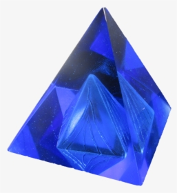 Pyramid Crystal Blue Png, Transparent Png, Transparent PNG