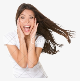 Transparent Screaming Png - Screaming Woman Face Transparent, Png Download, Transparent PNG