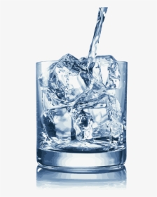 Glass With Ice Cubes Png, Transparent Png, Transparent PNG