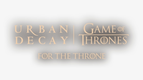 Urban Decay X Game Of Thrones Logo, HD Png Download, Transparent PNG