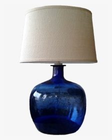 Png Black And White Download Lamp Transparent Blue - Lampshade, Png Download, Transparent PNG