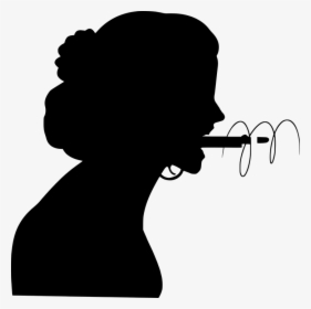Angry, Scream, Emotion, Mouth, Gun, Rude, Hate, Shout - Angry Woman Silhouette, HD Png Download, Transparent PNG