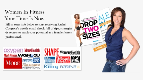 Rachel Cosgrove - Women Weight Loss Banner Advertisement, HD Png Download, Transparent PNG