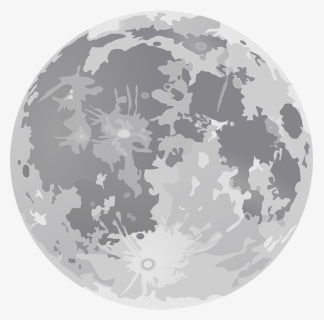 Full Moon Png - Transparent White Moon Png, Png Download, Transparent PNG
