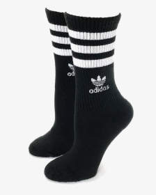 Socks Png Photo - Long Black Adidas Socks, Transparent Png, Transparent PNG