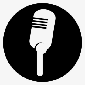 White Microphone Vector Png, Transparent Png, Transparent PNG