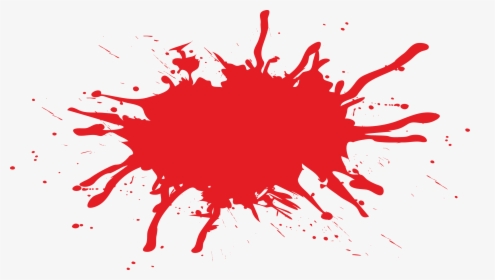 Blood Splatter Film - Cartoon Blood Splash Vector Png, Transparent Png, Transparent PNG