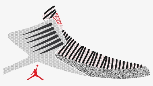 A Visual History Of Every Air Jordan - First Jordans Ever Made, HD Png Download, Transparent PNG