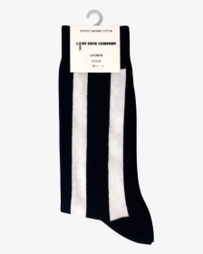 Vertical Striped White Socks - Vertical Striped Dress Socks, HD Png Download, Transparent PNG