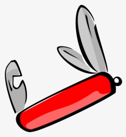 Knife With Blood Png - Swiss Army Knife Clipart, Transparent Png, Transparent PNG