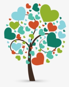 Tree Of Hearts Png, Transparent Png, Transparent PNG