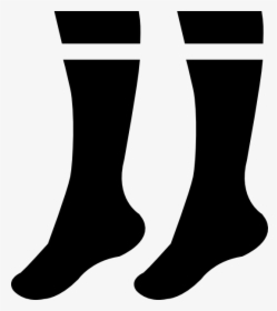 Socks Icon Svg Clip Arts - Black Socks Clipart, HD Png Download, Transparent PNG