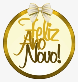 Clip Art Natal E Papel Arroz - Feliz Ano Novo Dourado, HD Png Download, Transparent PNG