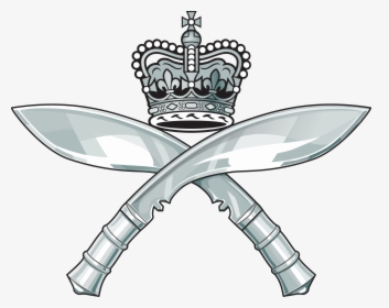 Transparent British Crown Png - Royal Gurkha Rifles Logo, Png Download, Transparent PNG