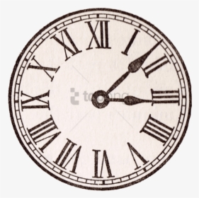 Antique Face Graphics From - Old Fashioned Clock Face, HD Png Download, Transparent PNG
