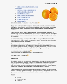 Descripcion De La Naranja, HD Png Download, Transparent PNG