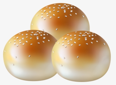 Burger Buns Png Clipart - Clipart Bun, Transparent Png, Transparent PNG