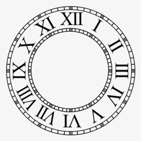 Roman Numeral Clock Face Clipart - Propeller Health Logo Png, Transparent Png, Transparent PNG