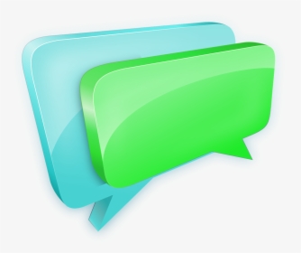 Burbujas De Discurso, Cuadro De Diálogo, Comentarios - 3d Message Icon Png, Transparent Png, Transparent PNG