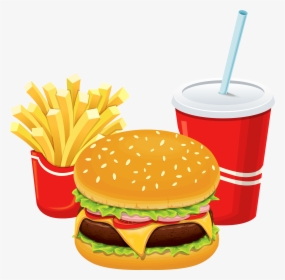 Chips Hamburger Pencil And - Non Communicable Diseases Caused By Having Unhealthy, HD Png Download, Transparent PNG