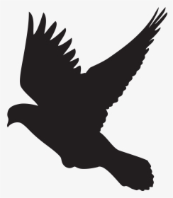 Flying Dove Silhouette Png Clip Artu200b Gallery Yopriceville, Transparent Png, Transparent PNG