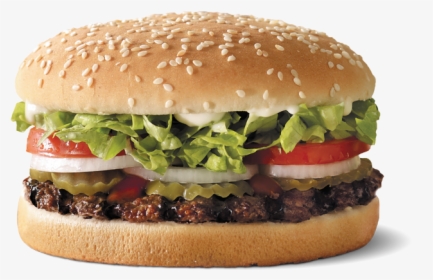Clip Art Collection Of Free Good - Mcdonalds Burger Vs Burger King Burger, HD Png Download, Transparent PNG