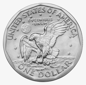 Dime Clipart Silver Dollar - Susan B Anthony Coin Back, HD Png Download, Transparent PNG