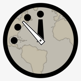 Doomsday Clock Clip Arts - Doomsday Clock Clipart, HD Png Download, Transparent PNG