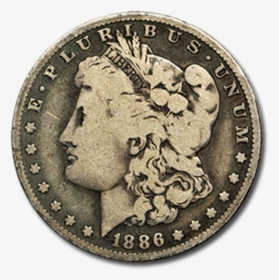 Picture Of Morgan Silver Dollar 1878 - Grades Of Morgan Silver Dollars, HD Png Download, Transparent PNG