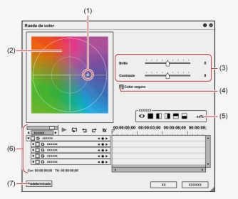 Cuadro De Diálogo [rueda De Color] - Computer Program, HD Png Download, Transparent PNG