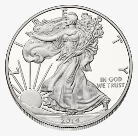Liberty $1 Obverse - American Silver Eagle, HD Png Download, Transparent PNG