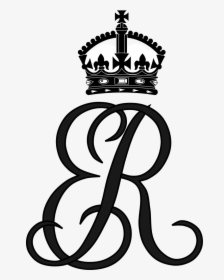 Royal Monogram Of Queen Elizabeth The Queen Mother, - Queen Elizabeth I Symbols, HD Png Download, Transparent PNG