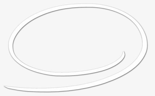 Transparent White Underline Png - Circle, Png Download, Transparent PNG